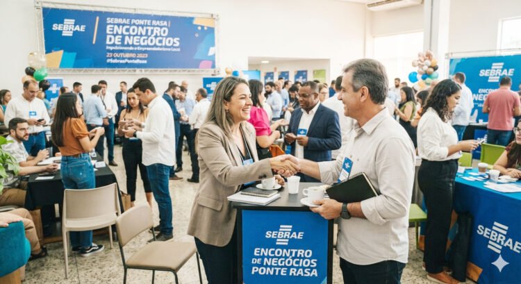 Sebrae Ponte Rasa promove Encontro de Negócios para empresários da região
