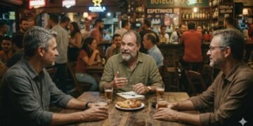 Liderança de conversa de boteco