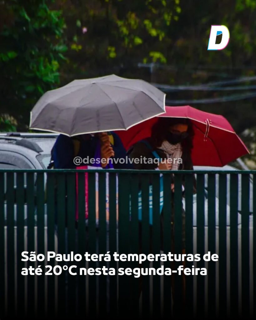Previsão da semana em São Paulo! 🌦️