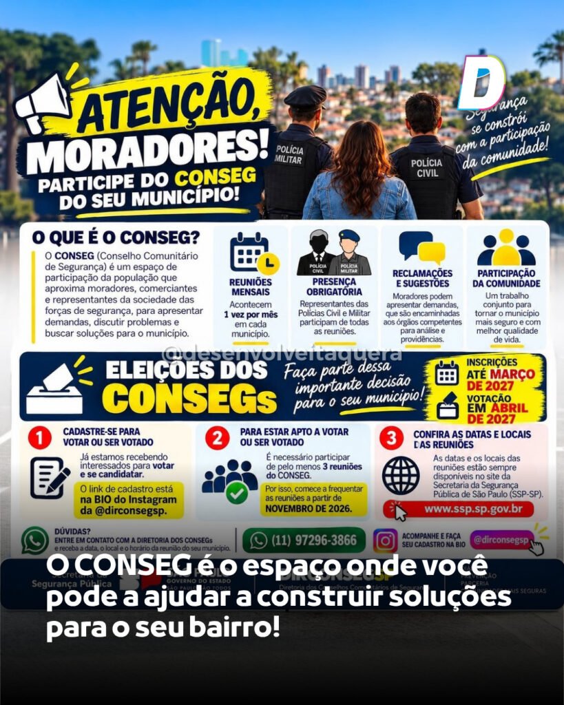 🚨 ATENÇÃO, MORADORES! 🚨
