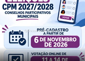 📅 Pré-cadastro ABERTO! 🗳️