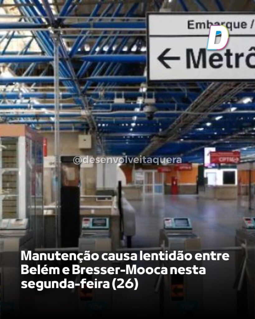 🚇 ATENÇÃO, passageiro da Linha 3-Vermelha!
