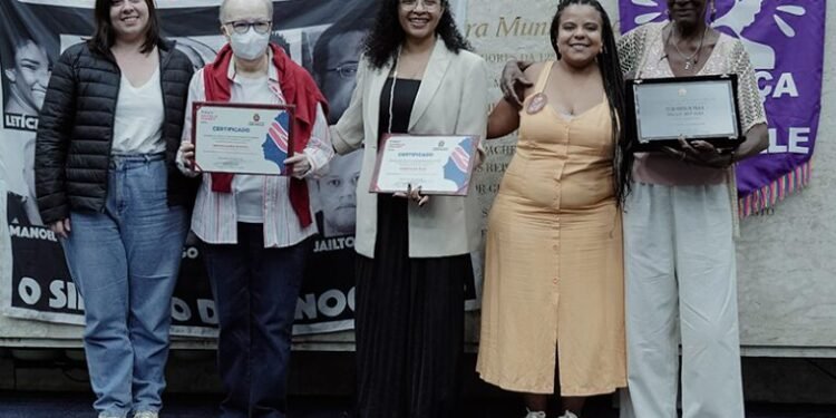 Câmara lamenta a morte de Dona Zilda, ganhadora da 1ª edição do Prêmio Marielle Franco